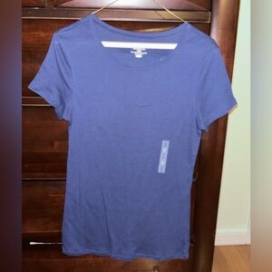 Old Navy Women's Short Sleeve Tee in Navy Blue